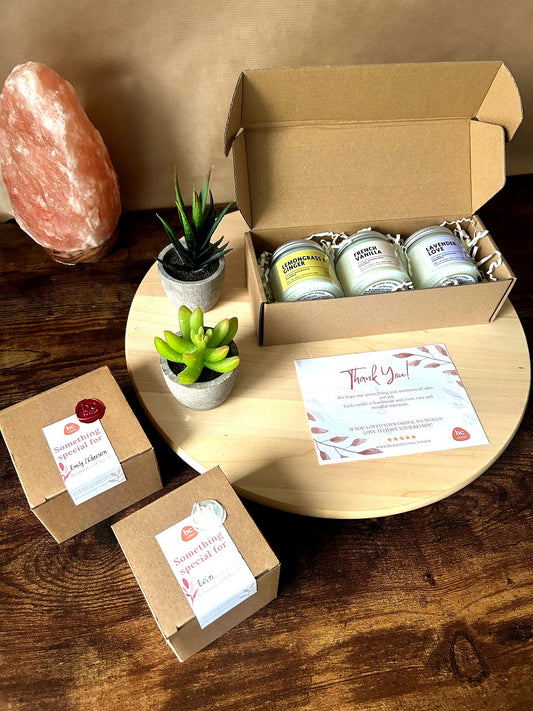 Create Your Candle Kit – 3 Small Candles (90g each)